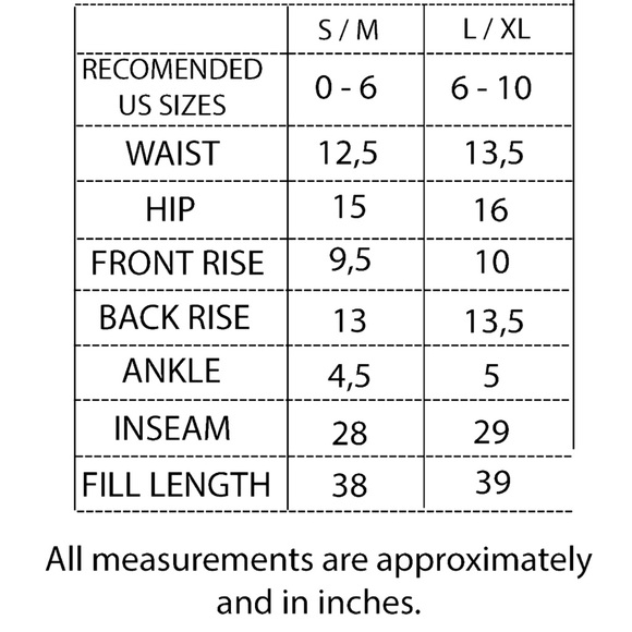 ❤️NWT❤️PETITE women/girls size L/XL🌺YOGA/WORKOUT🌺LEGGINGS - Picture 5 of 6